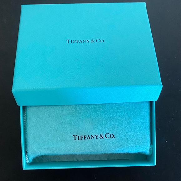 Tiffany & Co. Aqua Leather Card Holder - Picture 6 of 7
